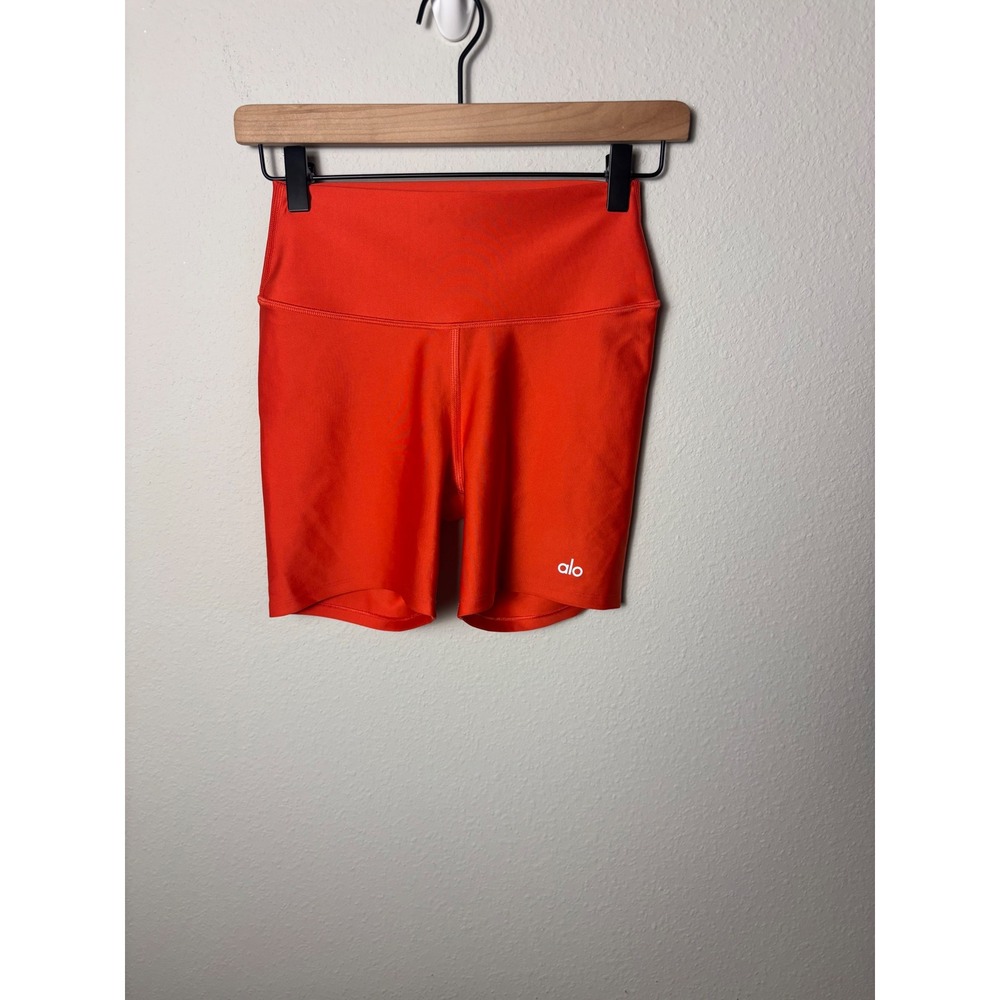 Alo Yoga 5" Airlift Short Bright Red Orange Size S